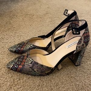 Alex Marie closed toe ankle strap pumps